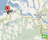 example of location pointer on the world map